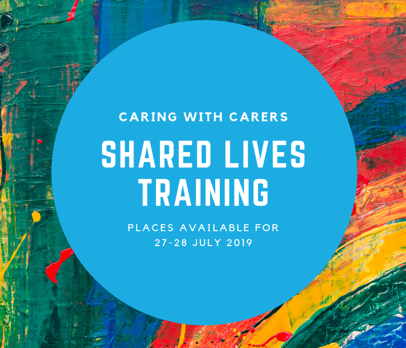 Shared Lives Training in July